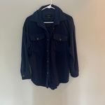 Forever 21 Navy blue shacket Photo 4