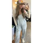 Free People We The Free High Roller Jumpsuit in Wash Whimsy Size X-Small Photo 11