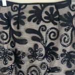 Sienna Sky NWT Pencil Skirt Womens S Black Sequin Lace Dark Academia Whimsigoth Photo 1