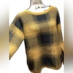 a.n.a  sweater. Mustard gold/grey. Size Large Photo 6