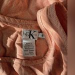 Calvin Klein Vintage  Red Plaid Sleeveless Dress, Size 6 Photo 3