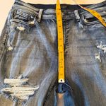 Judy Blue  Jeans Womens 11/30 Boyfriend Fit Distressed Stretch Denim Straight Photo 6