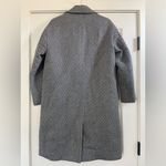 Madewell Women’s Averdon Coat in Herringbone Black White Insuluxe Fabric Size XS Photo 9