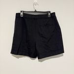 Old Navy Women's High Waisted Trouser Shorts Black medium Photo 2