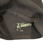 Zella NWOT  Black Ribbed Sports Bra, Medium Photo 2