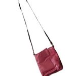 Ralph Lauren Vintage Dark Red soft faux leather Cross body handbag Photo 1