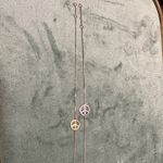 Brand New 18K Gold AntiWar Genuine Diamonds Convertible Anklet/Bracelet Photo 2