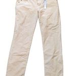 Kut From The Kloth  Dianna Skinny Cream Corduroy Pants Size 12 Photo 0