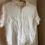 Max Studio Short sleeved white button down Photo 0
