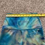 Beyond Yoga  blue & green tie-dye bike shorts Photo 5