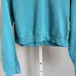 Post LA Adaptation Womens Sweatshirt Size S Cropped Crew Neck Blue‎ Pullover Blue Photo 2