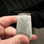 Theory Wool Cashmere Rabbit Fur Black Knit Toggle Front Sweater Cardigan Sz XS Photo 4