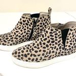 Caslon  “Aidy” Suede Leopard Wedge Sneakers Size 6.5 Photo 0