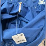 Free People 
Women's Blue Deserted Island Mini Dress size large NWT Photo 3