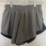 Free People Run It Gray Shorts Size M Photo 4