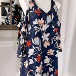Parker Floral Mini Dress Shift Cold Shoulder Size S NWT $398.00 Photo 2