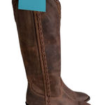 Lane Plain Jane Brown Western Boots NWT Size 7.5 Photo 0
