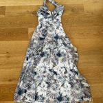 Nasty Gal  X Nick Fierro Tattoo Ruffle Maxi Dress Photo 0