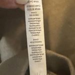 Alo Yoga  Move Olive Green Mock Neck Athletic Lounge Crop Tank Top French Terry S Photo 2