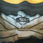 Michael Lauren Black & Gray Striped Shorts Photo 2