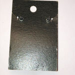 Free Spirit Silver Tone Boho Dangling Blue Clear CZ Rhinestones Earrings Photo 4