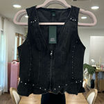 Target Small Black Denim Top Photo 0