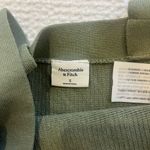 Abercrombie & Fitch Abercrombie Olive Green Ribbed Knit Women's Top Photo 1