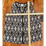 Pure Energy Nwt  Sleeveless Blouse Tribal Pattern Size OX (US 12) Photo 3