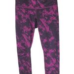 Lululemon Womens Wunder Under Crop Roll Down Breezie Regal Plum Black 4 Photo 0