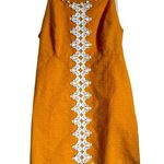 Lilly Pulitzer  Jacqueline Shift Dress in Tangerine Orange / White Size 8 Photo 0