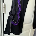 Tripp NYC Dark Street Lolita Gothic Lace Corset Pants Black Purple 29 NWT Photo 4