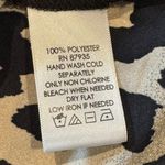 Susan Graver Long Sleeve Tunic Sequin Leopard Black Gray Tan 8 Photo 7