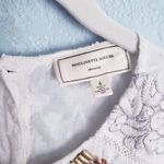 Anthropologie  Moulinette Soeurs Floral Embroidered Textured Embellished Blouse Photo 6