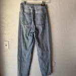 American Eagle Jeans‎ Womens 4 High Rise Baggy Distressed Denim Regular Fit Blue Photo 7