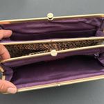 Hobo The Original Elegant Brown Snakeskin Clutch Clutch Wallet Photo 2