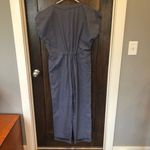 Madewell  Womens Jumpsuit Blue Short Sleeve Size medium Photo 4