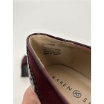 Karen Scott  Women's Shoes Heel Burgandy Size 6 Pre-owned Photo 4