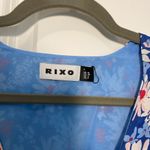 Rixo Florida Floral Daisy Flutter Sleeve Midi Dress Empire Waist Daisy NWOT Blue Photo 5