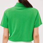 Outdoor Voices Birdie Cropped Polo - Kelly Green Size XXS Photo 1