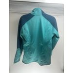 Spyder  Lg Teal Green Mock Turtleneck Side Zip Collar Pullover Jacket Coat size M Photo 1