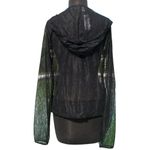 Cache Black Peek A Boo Lace Hoodie Front Zip Cover Up Top New NWT $148 Photo 3