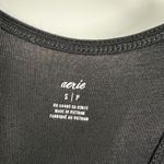 Aerie Racerback Tank Jogger Jumpsuit Drawstring Waist Black Women's Size Small Photo 8