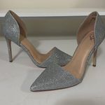 Windsor Silver Pointed Toe Heels - Size 7.5 Photo 0