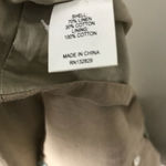 L’Academie The Rochelle Crop Top in Beige NWT Size Large Photo 2