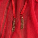 Victoria's Secret Victoria’s Secret Sheer Red Lace Push Up Baby Doll Slip Size 36C Photo 6