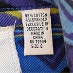 Chico's Anniversary Collection Southwestern Aztec Denim Jacket Size 2 or L Photo 9