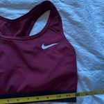 Nike Maroon  sports bra M Photo 3