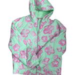 Wild Fable  Unisex Mint Green Floral Quilted Puffer Jacket Cozy Trendy Size L Photo 2