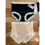 Maternity High Waisted Over The Bump Full Coverage Briefs Lot Of 6 XL NWT Black Photo 1