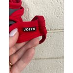 JOLYN   Red Vent Bikini Top size M Photo 4